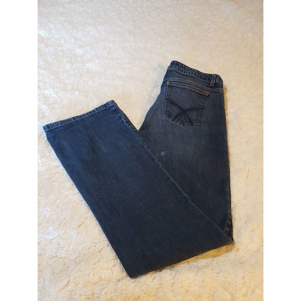 Tommy Hilfiger Womens Denim Jeans Blue 16L Classic Hope Boot‎ Pockets High Rise